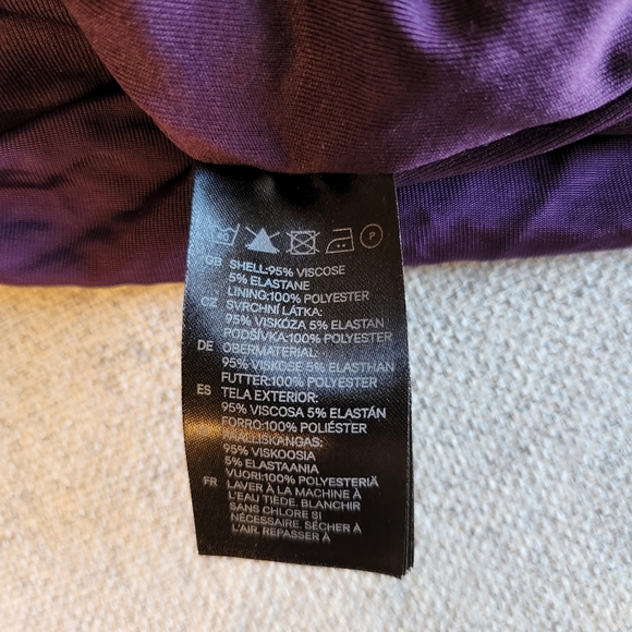 H&M one shoulder bodycon dress size S - Picture 3 of 6